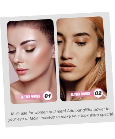 7 Pcs Body Sequins Highlighter Set - Powder Glitter Gloss Sprayer for Makeup - International Shipping Available - Buy Online on GoSupps.com
