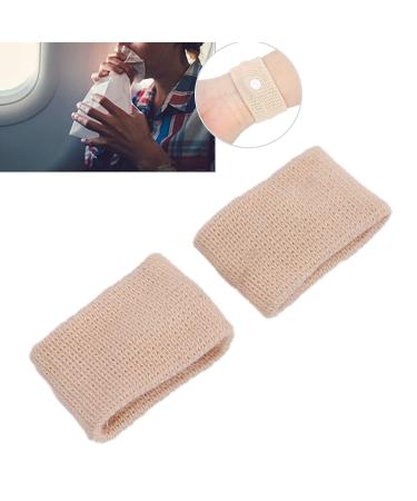 Dioche Motion Sickness Bands - Nausea Relief Wristbands for Car or Sea Sickness (Skin Color) - Buy Online on GoSupps.com