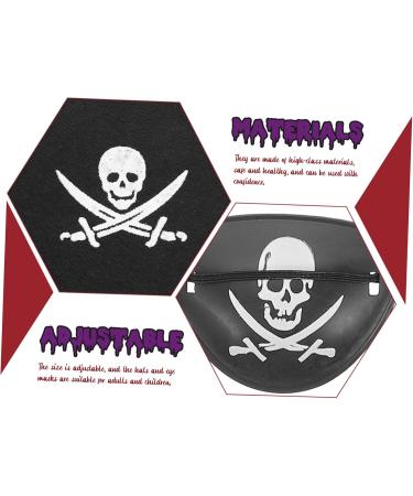 Beavorty 24 Sets Pirate Hair Blindfold Halloween Pirate Hats Pirate Performance Props Pirate Accessories Pirate Party Costume Prop Prom Suits Pirate Costume Cosplay Accessories Cloth - Buy Online on GoSupps.com