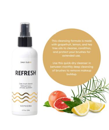 Buy SEPHORA COLLECTION Daily Brush Cleaner 6.75 oz Best Brush Cleansing Solution for Flawless Makeup Fast Shipping Worldwide - Buy Online on GoSupps.com