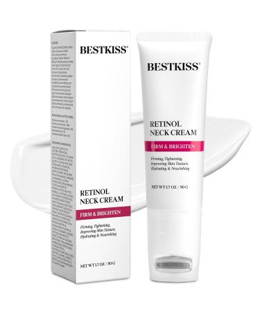 Retinol Neck Cream for Tightening & Firming | Anti-Aging Treatment for Neck Lines & Wrinkles - 50g - Buy Online on GoSupps.com