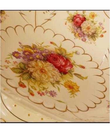 Fruit Bowls Porcelain Fruit Bowl for Kitchen Counter Fruit Bowl Server Ceramic Decorative Dessert Appetizer Cake Candy Fruit Basket Fruit Basket (Color : A) - Buy Online on GoSupps.com