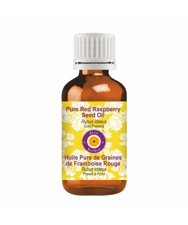 d ve herbes Pure Red Raspberry Seed Oil (Rubus idaeus) Therapeutic Grade Cold Pressed 100ml (3.38 oz)