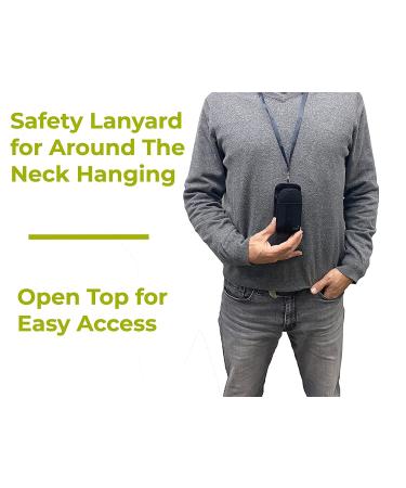 AGOZ Neck Hanging Case for Freestyle Libre, Dexcom CGM Monitors & Insulin Pump - Detachable Lanyard Included - Buy Online on GoSupps.com