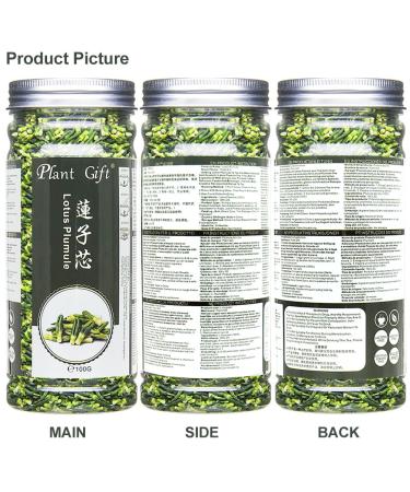 Buy Plantgift Lotus Plumule 100g | Healing Chinese Herb for Health Benefits | Dried Lotus Core & Tea - Buy Online on GoSupps.com