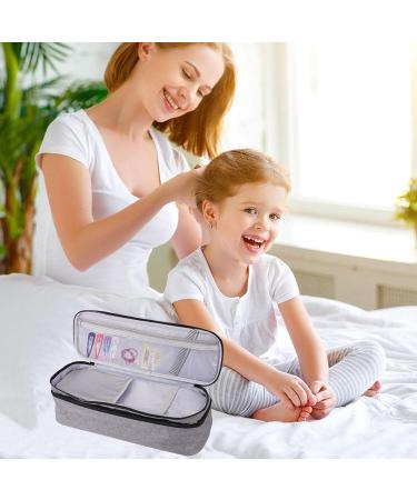 Hair Dryer Case Holder | Double-Layer Travel Bag Pouch Organizer | Blow Dryers Storage Pouch Bag Shockproof Protection Organizer for Hair Dryer - Buy Online on GoSupps.com