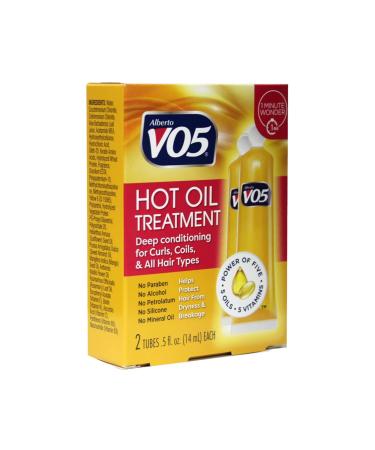 VO5 Hot Oil Intense Conditioning Treatment 0.5 oz 2-Count Tubes - Pack of 3 | 1.5 fl oz - Buy Online on GoSupps.com