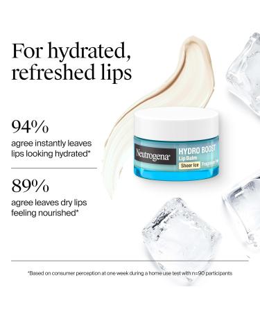 Neutrogena Hydro Boost Hyaluronic Acid Unscented Lip Balm Leaves Lips Feeling Hydrated Sheer Ice Nude Lip Balm with a Sweet Sugar Flavor Fragrance Free 0.5 oz Nude 0.05 Fl Oz (Pack of 1) - Buy Online on GoSupps.com