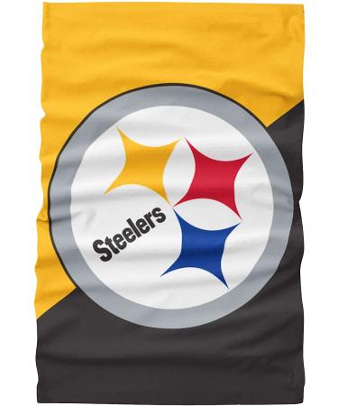 Pittsburgh Steelers Big Logo NFL Neck Gaiter - Officially Licensed Team Merchandise - Buy Online on GoSupps.com
