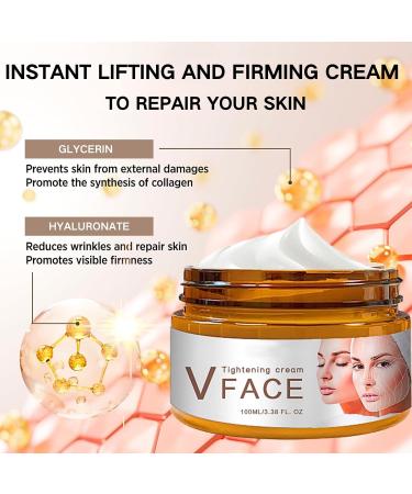 IZBEAUVO V Face Tightening Cream Anti Wrinkle Face Cream V Face Firming Face Cream V Face Instant Wrinkle Remover Cream Skin Firming Repair Cream Skin Tightening Cream For Face Women - Buy Online on GoSupps.com