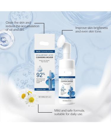 Mousse Nettoyante Douce For Le Visage - Nettoyant Hydratant Et Nourrissant Un Nettoyage En Profondeur R duisant Les Irritations Anti-rides(1PCS) 1 g (Lot de 1) - Buy Online on GoSupps.com