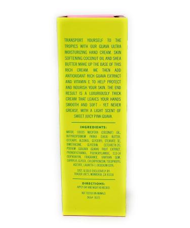 Trader Joe's Guava Ultra Moisturizing Hand Cream - Limited Edition with Guava Extract & Vitamin E | 3 oz (Pack of 1) - International Shipping Available - Buy Online on GoSupps.com