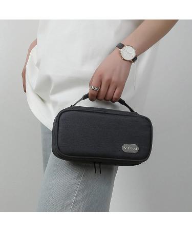 V-COOOL Insulin Cooler Travel Case - Black | Diabetes Medical Cooler Bag with Ice Pack and Diabetes Care Accessories - Buy Online on GoSupps.com