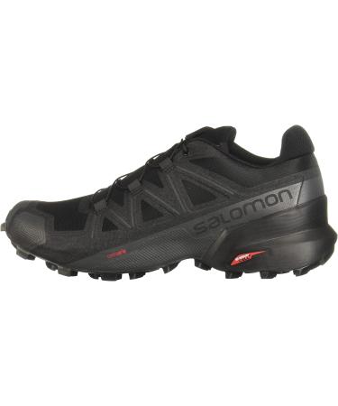 Salomon Men's Speedcross 5 Trail Running Shoes 10.5 - Black/Phantom - Lightweight and Durable - Buy Online on GoSupps.com