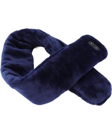 Dioche USB Heating Scarf - Soft & Warm Pain Relief Neck Wrap with Vibration Massage for Adults & Seniors - Buy Online on GoSupps.com