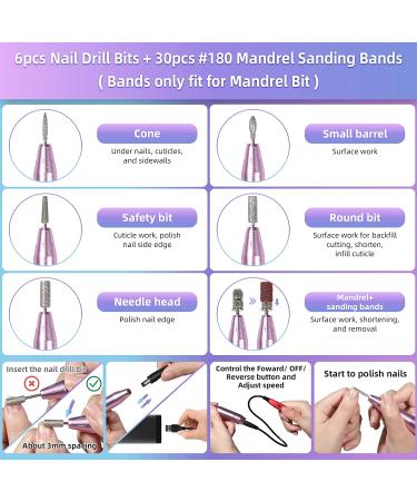 Complete Nail Kit with Electric Drill, UV LED Lamp, 54W Dryer, Manicure Pen, False Tips, Files - Perfect Starter Set for Acrylic Art Supplies - Buy Online on GoSupps.com