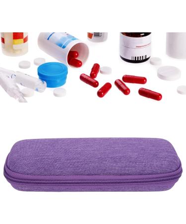 Insulin Cooler Travel Case - Portable Diabetic Supply Organizer in Purple - Buy Online on GoSupps.com