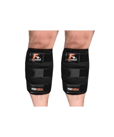 FUTURE PLUS Adjustable Neoprene Calf Brace for Compression and Pain Relief - Ideal for Calf Muscle and Shin Splint Injuries - Buy Online on GoSupps.com