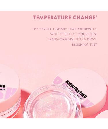 Color Changing Blush Moisturizing Blush Makeup for Cheeks Blush Cream for Cheeks & Lip Cream Liquid Blush Waterproof Blush Gel for Cheeks & Lips Glossy Glossy Finish Purble - Buy Online on GoSupps.com