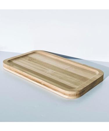 Real Fruit Bamboo Cosmetic Collection Tray | Eco-Friendly & Stylish Organizer for Makeup - International Shipping - Buy Online on GoSupps.com