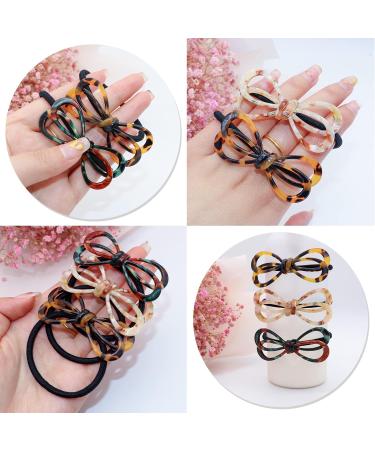 Cobahom 3 Pack Butterfly Elastic Hair Ties for Women - Ideal for Medium to Thick Curly Hair - Hair Accessories for Ponytails, Buns, and Braids - Buy Online on GoSupps.com