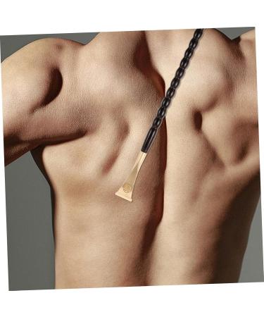 Magiclulu Wooden Back Scraper | Copper & Bamboo Massage Tool for Legs & Body | Perfect Scratch Relief for Men & Women - Buy Online on GoSupps.com