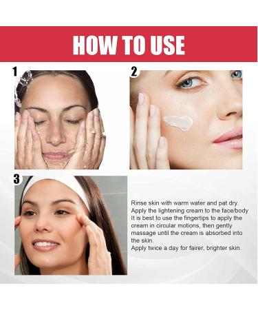 3 Days Koji Acid Whitening Moisture Cream - Dark Spot Correction Skin Lightening & Hydration - Buy Online on GoSupps.com