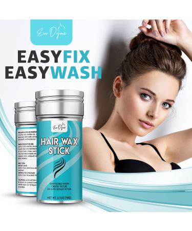 Evo Dyne Hair Wax Stick 2-Pack (5.4 oz) - Flexible Hold for Detailed Styles | Uni-Sex Formula for Hair & Wigs - Buy Online on GoSupps.com