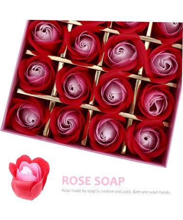 Didiseaon 2 Boxes Rose Soap Floral Scented Rose Body Shower Soap Bath Soap Scented Soaps Rose Body Soap Floral Soap Flowers - Buy Online on GoSupps.com