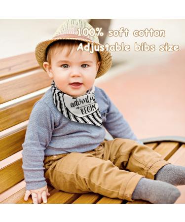 Fvntuey Baby Shower Gifts Set - Newborn Blanket, Baby Lovey, Wooden Rattle Toy, Funny Bibs, Socks & Greeting Card - Baby Boy Gift Basket with Neutral Fox Design - Buy Online on GoSupps.com