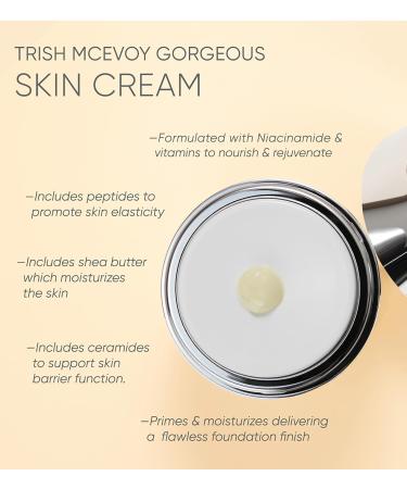 Trish McEvoy Gorgeous Skin Moisturizer 1 oz - Hydrating Cream for All Skin Types - Shop Internationally - Buy Online on GoSupps.com