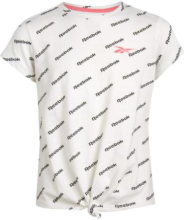 Reebok Girls' 2-Pack Short Sleeve Fashion Tee Kids Clothing, Strawberry Pink/White, Size 8-10 - Buy Online on GoSupps.com