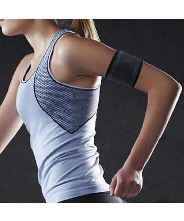 Diabetes Arm Band - Dia-Band Blood Glucose Sensor Support Armband | Upgraded Sensor Cover | Diabetic Gifts for Active Men and Women | Grey-blue Design - Buy Online on GoSupps.com