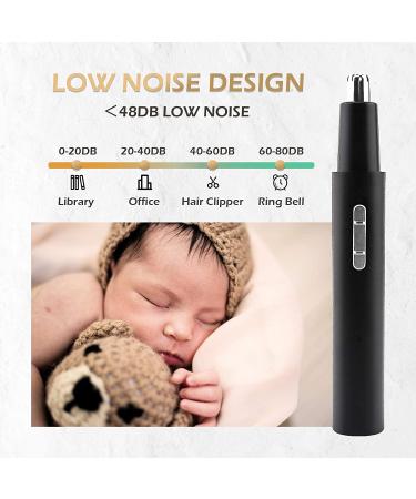 2020 Professional Ear and Nose Hair Trimmer - Stainless Steel Blades, IPX7 Waterproof - For Men and Women - Facial Eyebrow and Nose Hair Remover - Buy Online on GoSupps.com