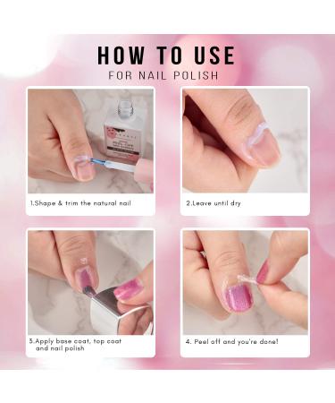 Makartt Latex Nail Polish Barrier - 15ml White Peel Off Liquid Cuticle Protector - Buy Online on GoSupps.com