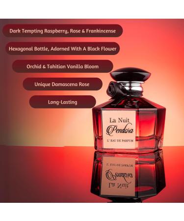 LA NUIT Pendora EDP Perfumes for Women's Fragrance for Her | Ladies Scent L' Eau De Parfum | 100 ml (LA Nuit) - Buy Online on GoSupps.com