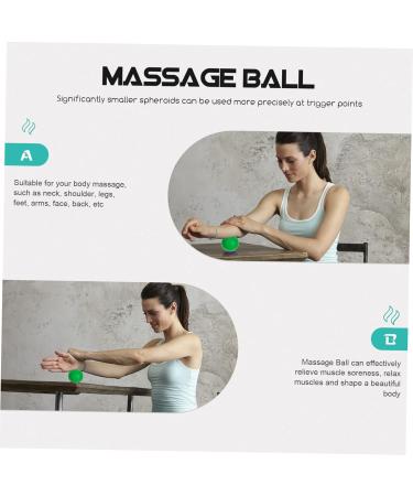 Buy Gatuida Myofascial Massage Ball Set - Double Peanut Roller for Foot & Back Therapy - Portable TPE Relaxation Balls for Fitness & Recovery - Buy Online on GoSupps.com
