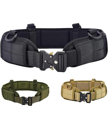 DIARYCE Multifunctional Tactical Combat Belt - Fast Lock Robust Design for Hunting & Training - Army Green Waist Belt - Buy Online on GoSupps.com