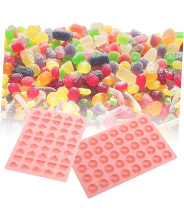 Alasum 2pcs Candy Mold Silicoen Christmas Candy Mini Donut Mold De para Gelatinas Cake Mold 20X14.3CM Pink - Buy Online on GoSupps.com
