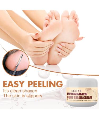 100% Natural Foot Care Cream for Dry Skin & Cracked Heels | Glycerin Infused | Soothes & Refreshes Tired Feet - Buy Online on GoSupps.com