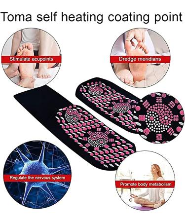 Alvo Feet Socks for Varicose Veins - Compression & Tourmaline - 6 Pairs of Black Women's Socks - Buy Online on GoSupps.com