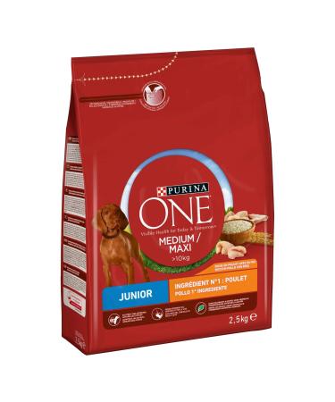 ONE - Dog - Junior - Rich in Chicken - 2.5kg - Pack of 4
