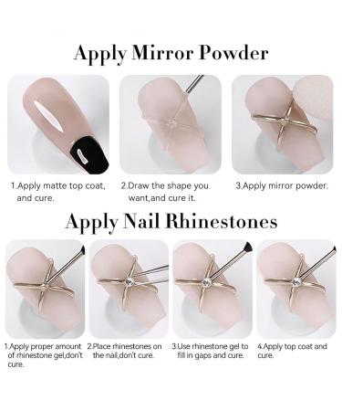 Generisch Rhinestone Nail Glue - 10ml - Manicure Accessory Kit - 3D Gel - Rhinestone Glue - For Beauty Salons - With Beads and Jewels for Decoration for Women and Girls - Buy Online on GoSupps.com