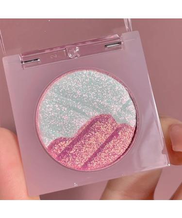 ALICE Glitter Eyeshadow - Korean Makeup - Chameleon Metallic - 24H Long Lasting - Vegan Loose Glitter Powder (Aurora Bicolor Pink S20) - Buy Online on GoSupps.com