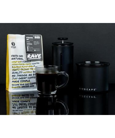 Rave Coffee - Strong AF Blend N 666 Freshly Roasted Whole Beans 250g 250 g (Pack of 1) Whole Bean - Buy Online on GoSupps.com