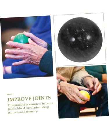 Fomiyes 2-St Glockenspiel Acupunctive Massage Baoding Balls - Chinese Stress-Relief & Relaxation Wooden Balls for Gymnastics & Body Massage - Buy Online on GoSupps.com