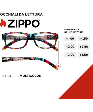 Buy Zippo Reading Glasses 3.00 - Stylish & Durable 31Z-B20-BDE300 | International Shipping Available - Buy Online on GoSupps.com