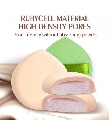 SoKuRang Extra Large Cotton Face Powder Puffs Set of 2 - Ideal for Loose Mineral Powder and Foundation Makeup - Buy Online on GoSupps.com