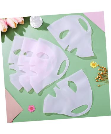 Healvian 5 pi ces Masque Visage Silicone R utilisable Couvre-masque Hydratant Antid rapant avec Crochets Oreille Doux et Extensible pour Soins Peau Usage Familial et Salon - Buy Online on GoSupps.com