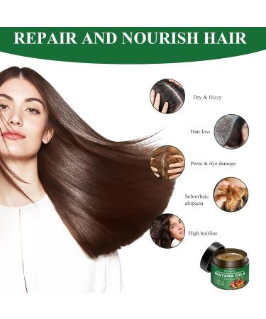Batana Oil Batana Oil for Hair Growth Organic Batana Oil Fuller and Shinier the Latest Model to Promote Hair Strength and Elasticity(120g) - Buy Online on GoSupps.com